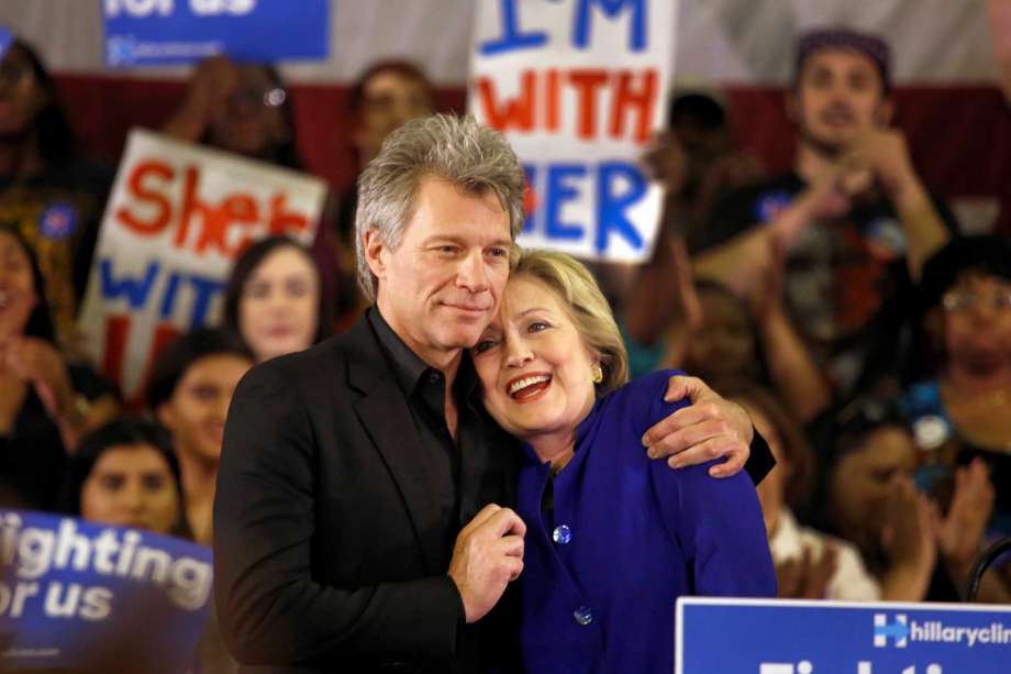 Update Pilihanraya Presiden US: Jon Bon Jovi Antara Penyokong Hillary Clinton