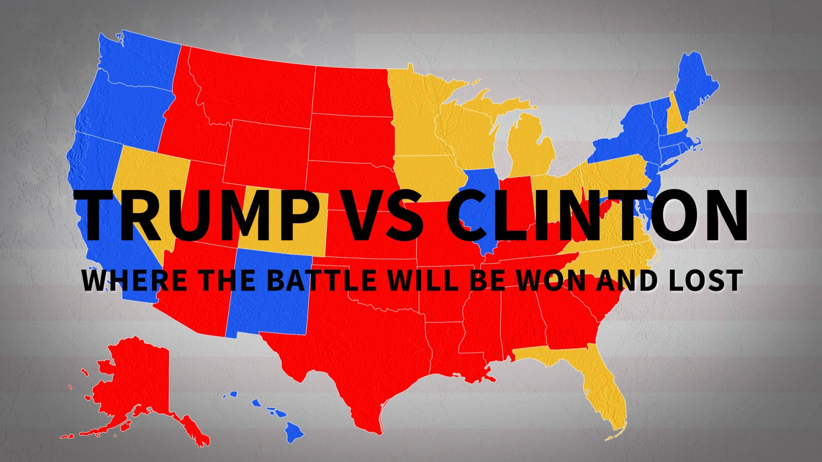 Update Terkini: Persaingan Hillary-Trump Semakin Sengit !
