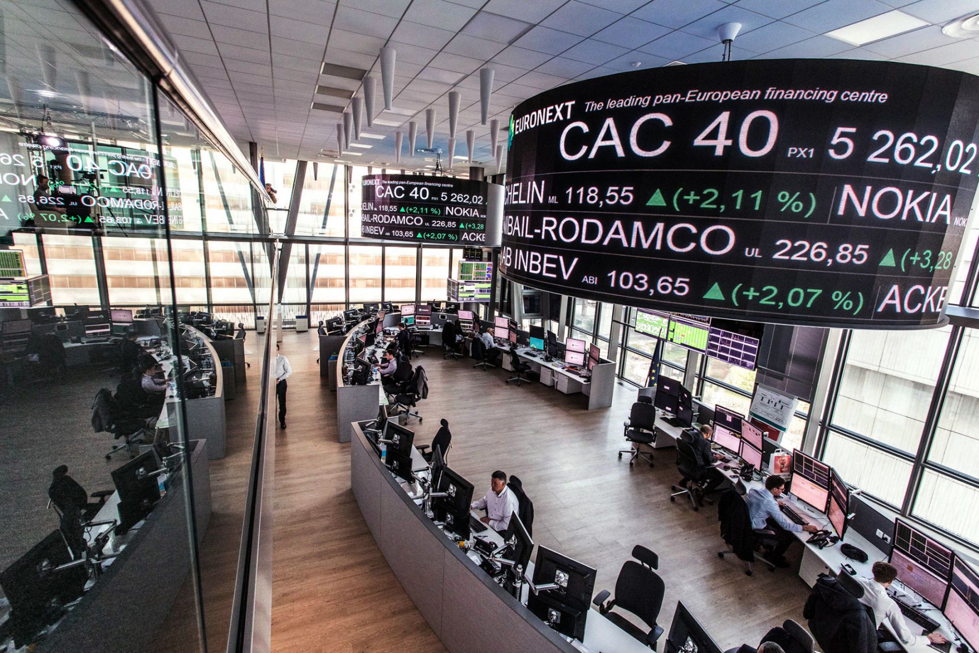 Pasaran Saham Eropah Dibuka Lebih Tinggi, CAC 40 Menokok 0.22%