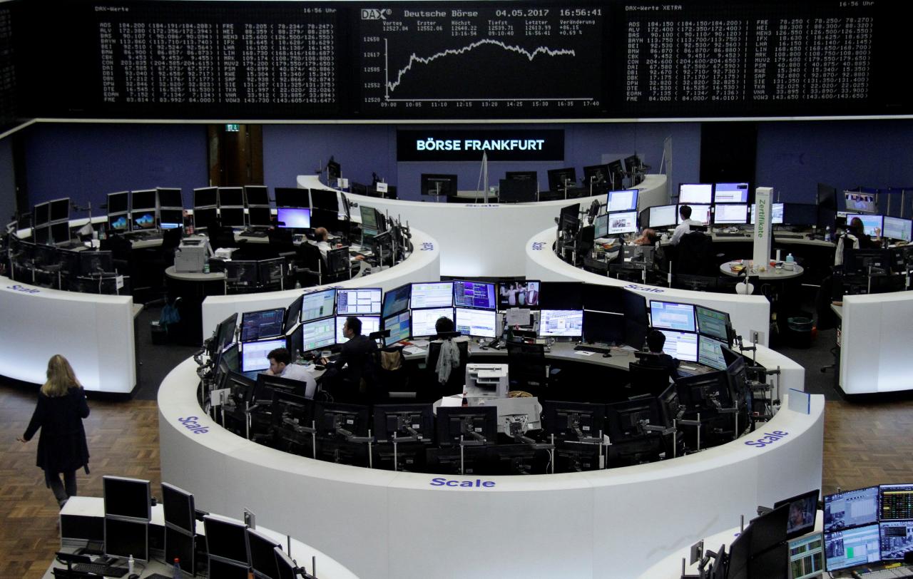 Pasaran Saham Eropah Dibuka Lebih Tinggi, CAC 40 Menokok 0.22%