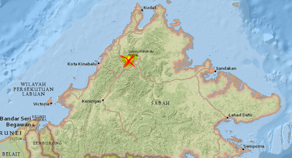Gempa Bumi Sekali Lagi Melanda Sabah