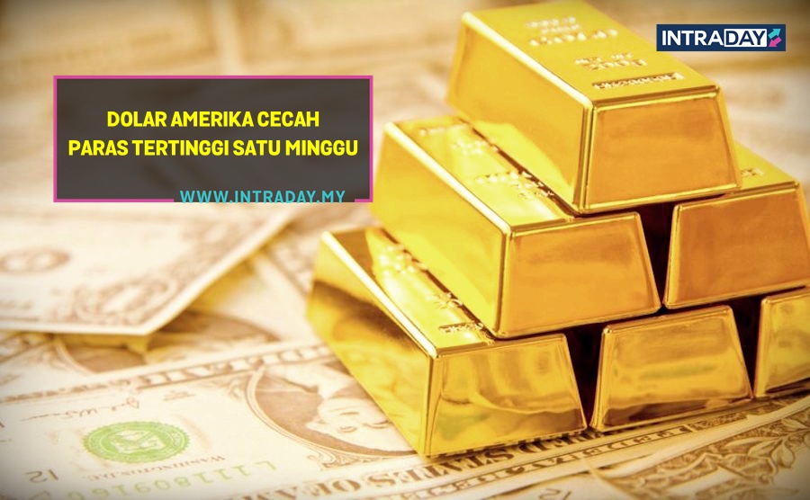 Harga Emas Jatuh Sejak Awal Sesi Pasaran Asia Bermula