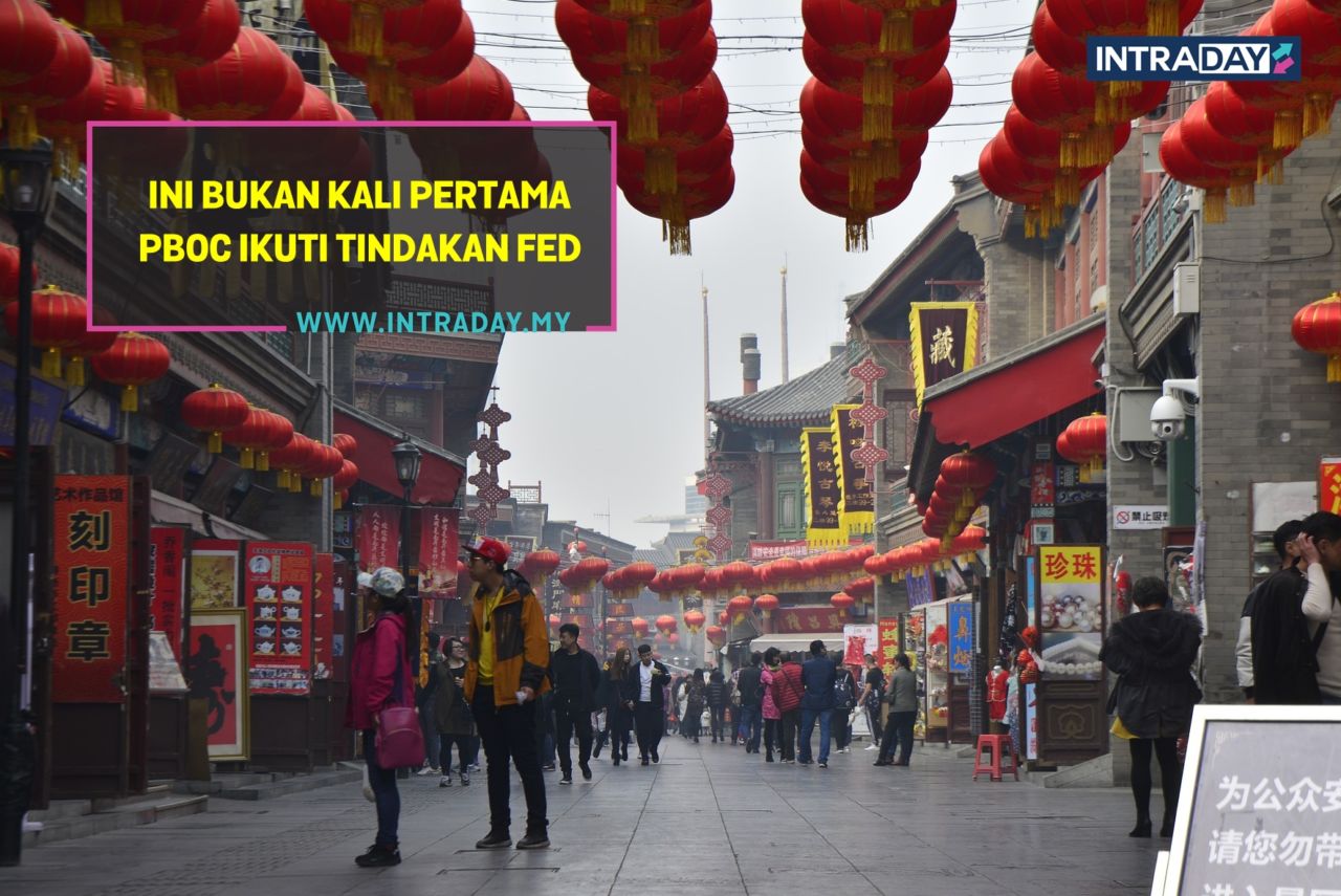 PBOC Bakal Ikuti Jejak Langkah FED Turunkan Kadar Faedah?
