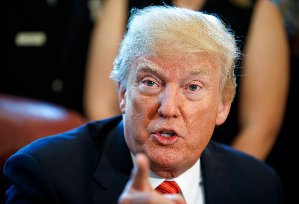 Trump Ancam Penunjuk Perasaan Dengan Hukuman Penjara!