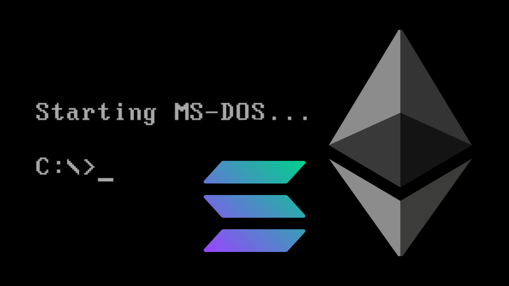 Solana (SOL) Paling Unggul, Tetapi Ethereum Ialah MS-DOS Bagi Kontrak Pintar!