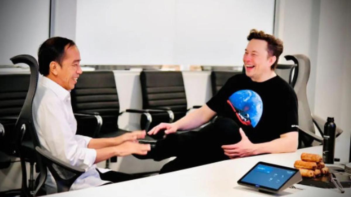 Jokowi ‘Merisik’ Elon Musk Untuk Melabur Di Indonesia