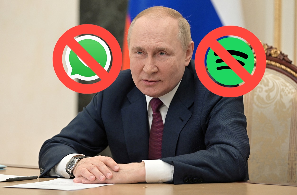 Putin Mengamuk! Habis WhatsApp & Beberapa Aplikasi Lain Disaman