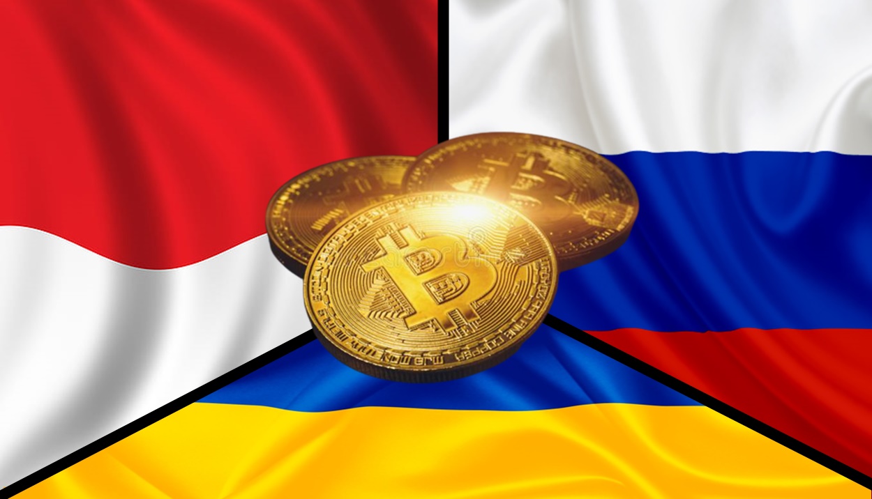 Indonesia, Rusia & Ukraine Terajui Penerimaan Kripto!