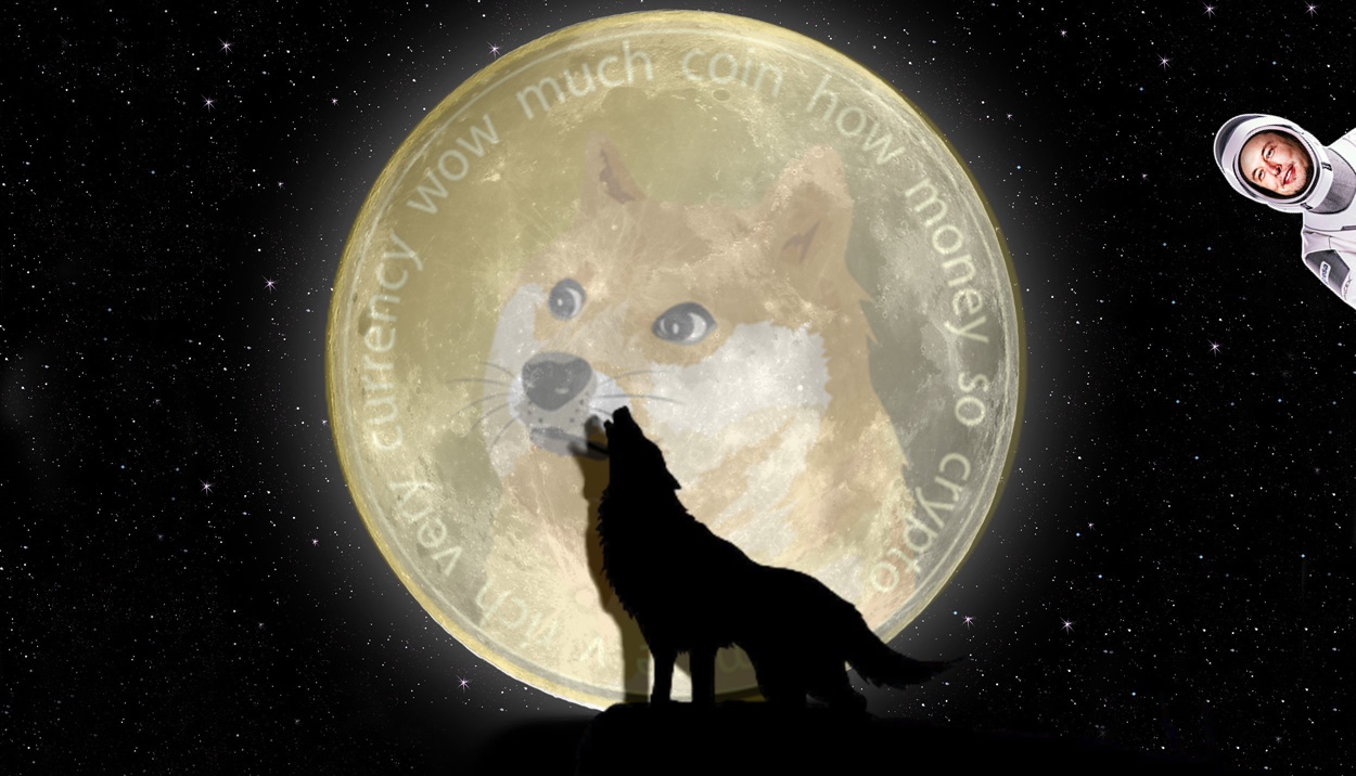 Menyalak Di Bulan! Dogecoin Beri Reaksi Lepas Kata-Kata Elon Musk!