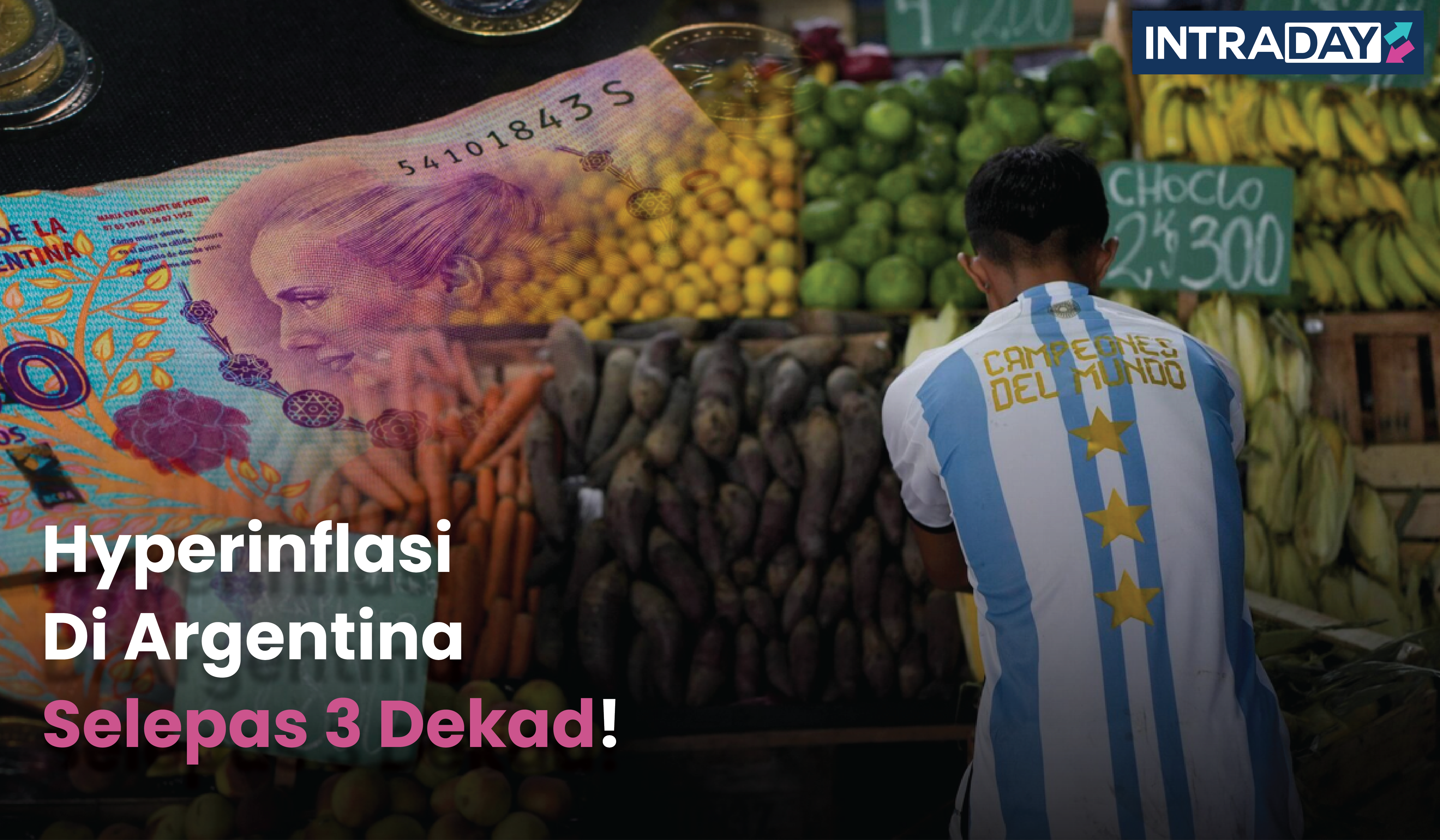 Jangan Terkejut, Selepas 3 Dekad Inflasi Argentina Cecah 3 Angka!
