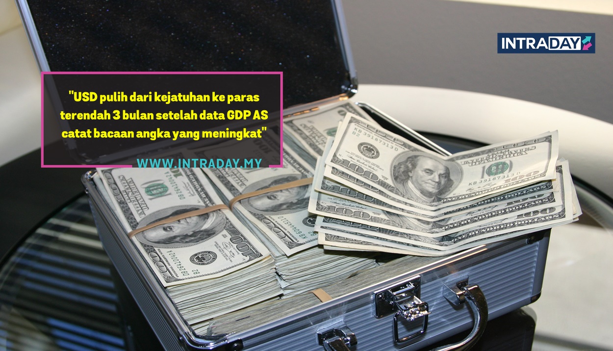 Data GDP AS Selamatkan USD Dari Terus ‘Terjun Lombong’