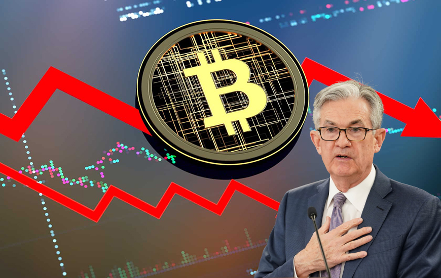 Powell Punca BTC Tenggelam Sikit Masa FOMC!