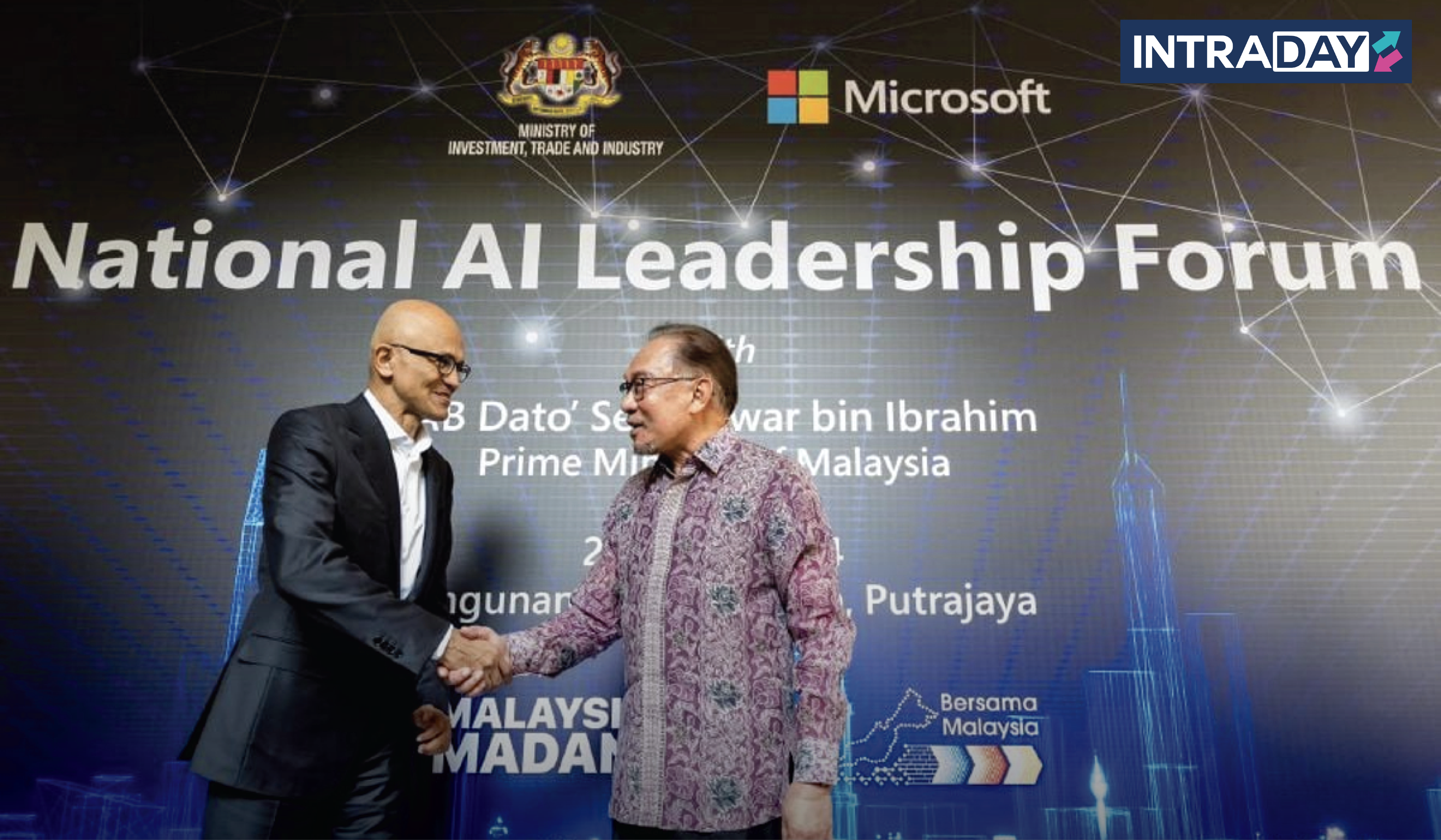 Microsoft Setuju Laksana Pelaburan Sebanyak RM10.47 Billion Di Malaysia