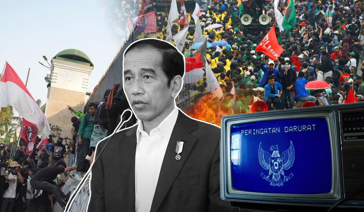 Rusuhan Besar-Besaran Di Indonesia, Jokowi Dituduh ‘Pemusnah’ Demokrasi?