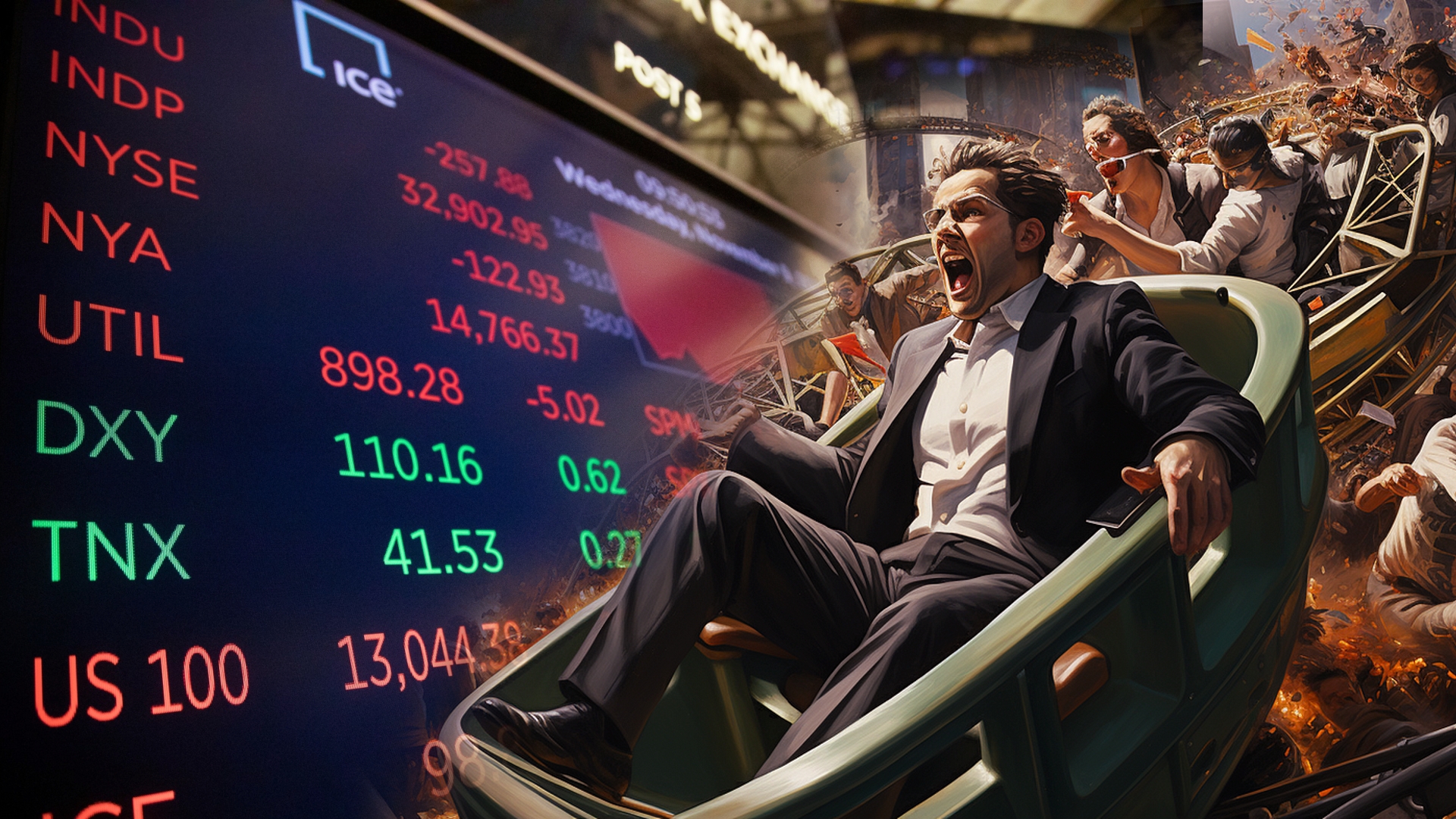 Pasaran Saham AS Macam Roller Coaster