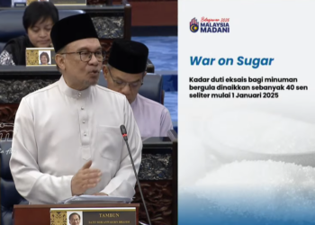 Bajet 2025 : Demi Kesihatan Rakyat, Kerajaan Isytihar ‘War On Sugar’