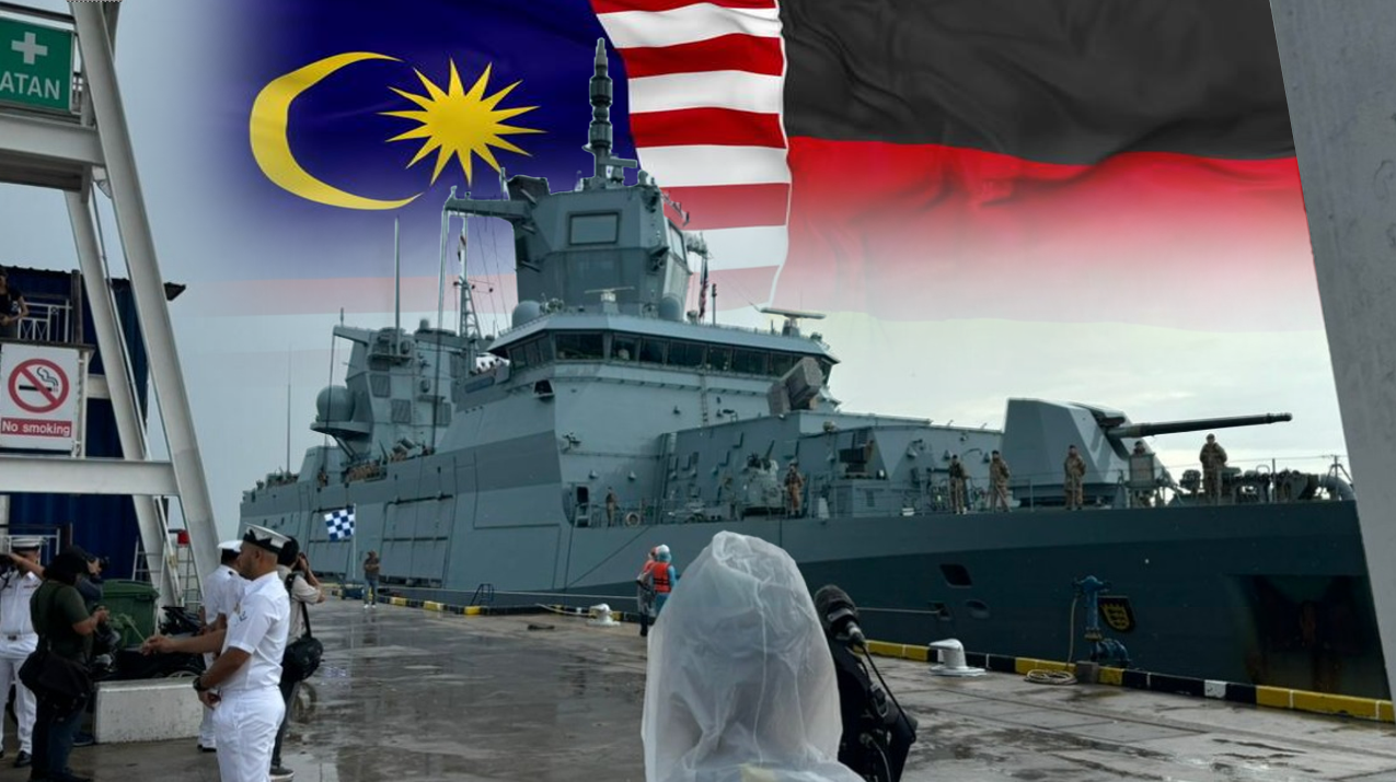 Kapal Tentera Laut Jerman Pula Tiba Di Malaysia