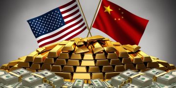Emas Lonjak Tinggi Pulihkan Kedudukan, Perang Tarif AS-China Makin Parah!