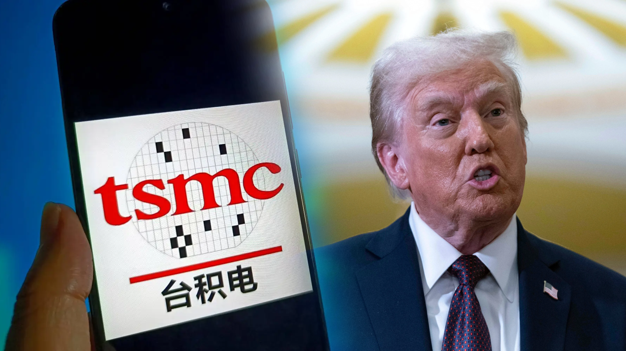 Bina Kilang Di Amerika Atau Bayar Tarif 100%! – Trump ‘Tunjuk Belang’ Pada TSMC