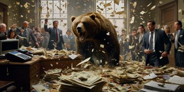 Wall Street Bercampur – Pelabur Nilai Ekonomi & Ketegangan Politik