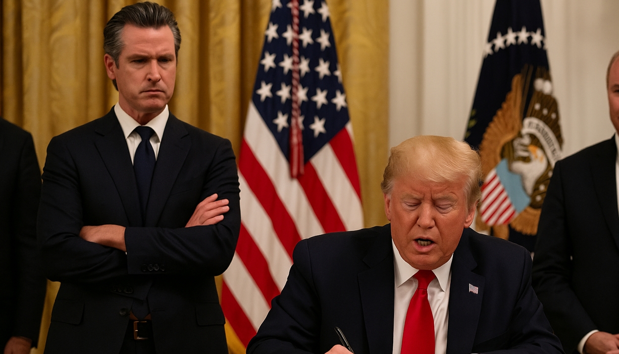 Trump Batalkan Larangan Kereta Gas California, Cetus Perang Undang-Undang dengan Gabenor Newsom