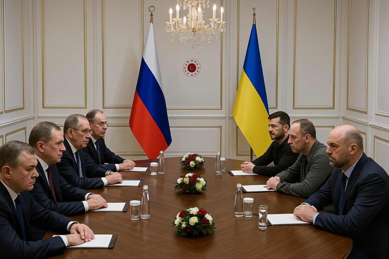 Bertahan 1 Jam Bersama Di Meja Bulat Turki – Ini Intipati Rangka Damai Rusia-Ukraine