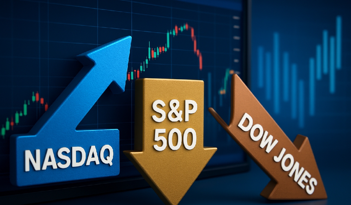 Dow Jones, S&P Terus Merosot, Nasdaq Pula Naik Sikit!