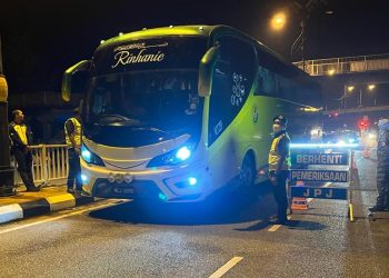 JPJ Keluarkan 200 Saman Bernilai RM300 Seorang Kepada Penumpang Bas Ekspres