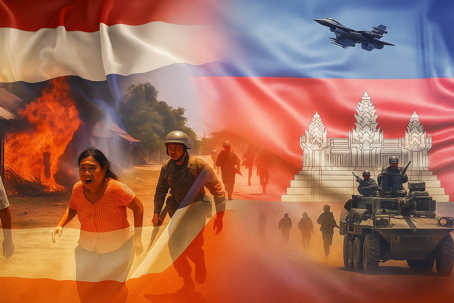 Peperangan Senjata Thailand – Kemboja Meletus! Ribuan Penduduk Dipindahkan