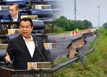 RM101.57 Juta Diperuntuk Baik Pulih Jalan Rosak Akibat Banjir!