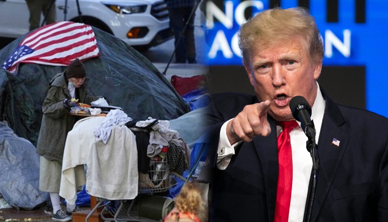 Trump Arah ‘Halau’ Gelandangan Jauh Dari Washington