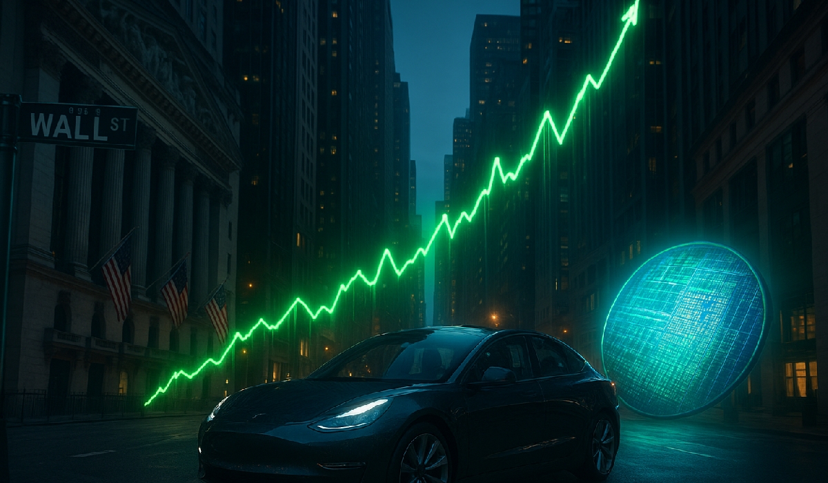 Tesla & Micron Pacu Wall Street Ke Rekod Tertinggi