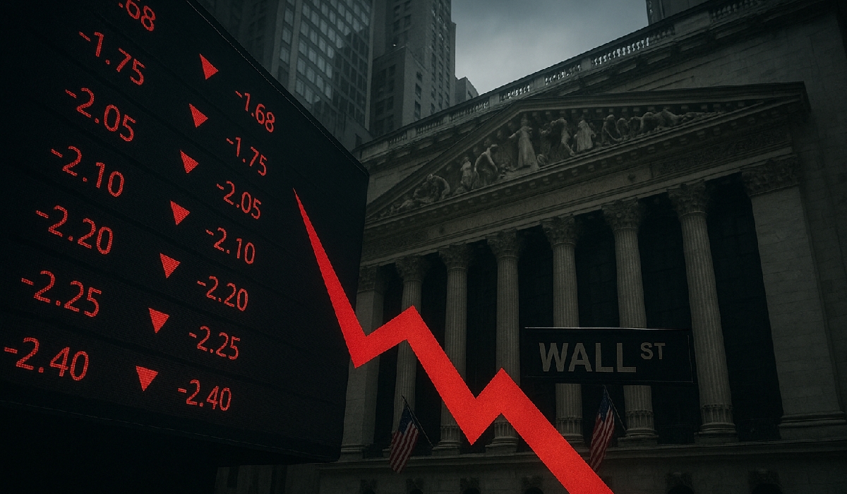 Wall Street Merosot Akibat Ketidakpastian Tarif AS!
