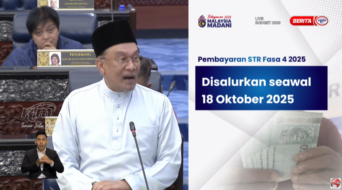 Bajet 2026: STR Fasa 4, Bakal Disalurkan Seawal 18 Oktober 2025