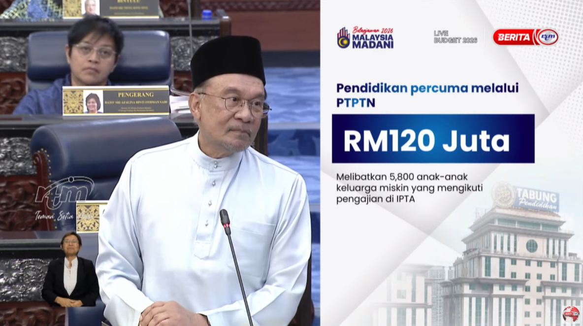 Bajet 2026: PTPTN Percuma Buat Keluarga Miskin!
