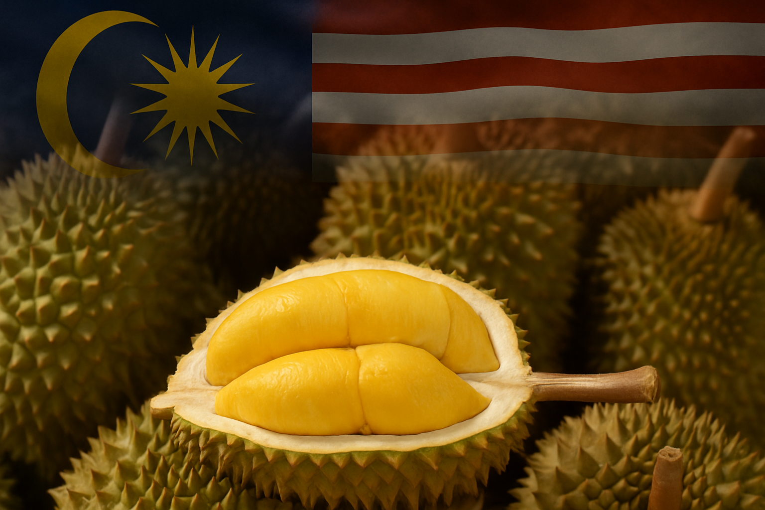 Eksport Durian Malaysia Ke China Cecah RM6.37 Bilion!