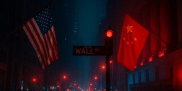 Wall Street Bercampur Akibat Ketegangan AS-China