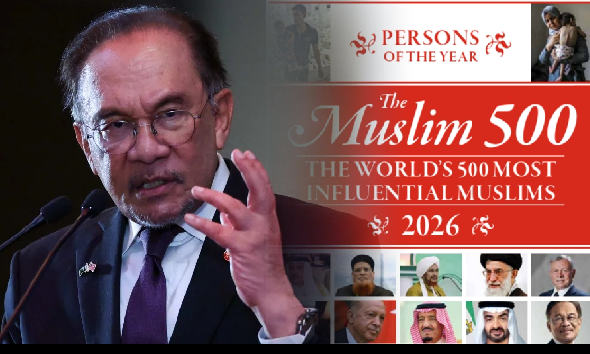 PMX Diiktiraf Tokoh Muslim Ke-10 Paling Berpengaruh Dunia!