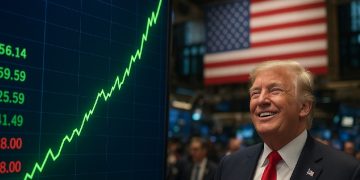 Saham AS Melonjak Selepas Trump Redakan Ketegangan Dengan China