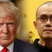 Donald Trump Ampunkan CZ Binance