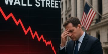 Wall Street Merosot Akibat Kebimbangan Ekonomi AS