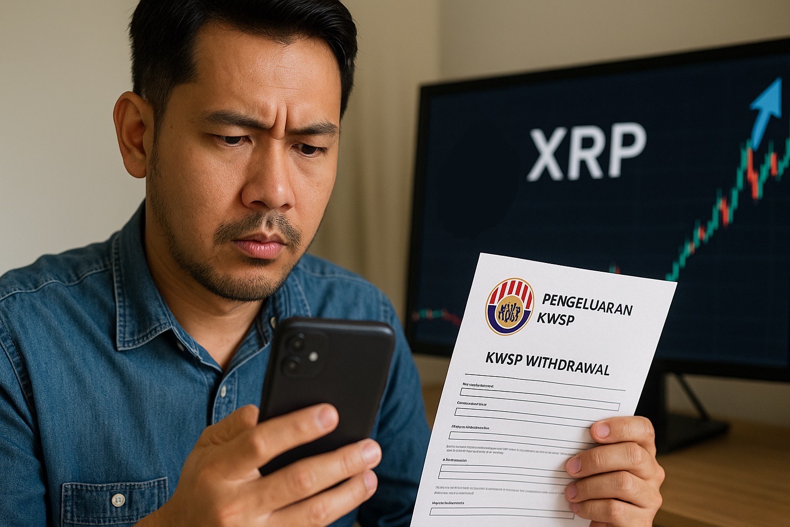 “RM10,000 Dari Akaun 2 KWSP, Beli XRP dah jadi RM100,000!”