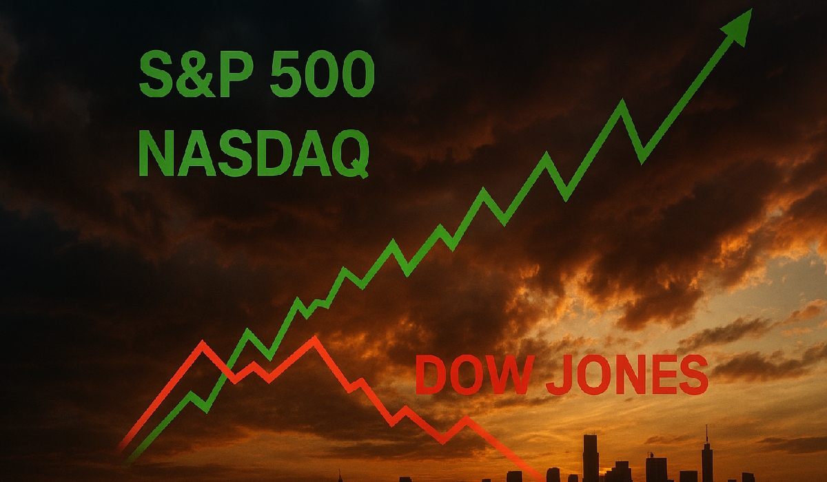 S&P 500 & Nasdaq Melonjak Didorong Saham AI, Dow Jones Menjunam!