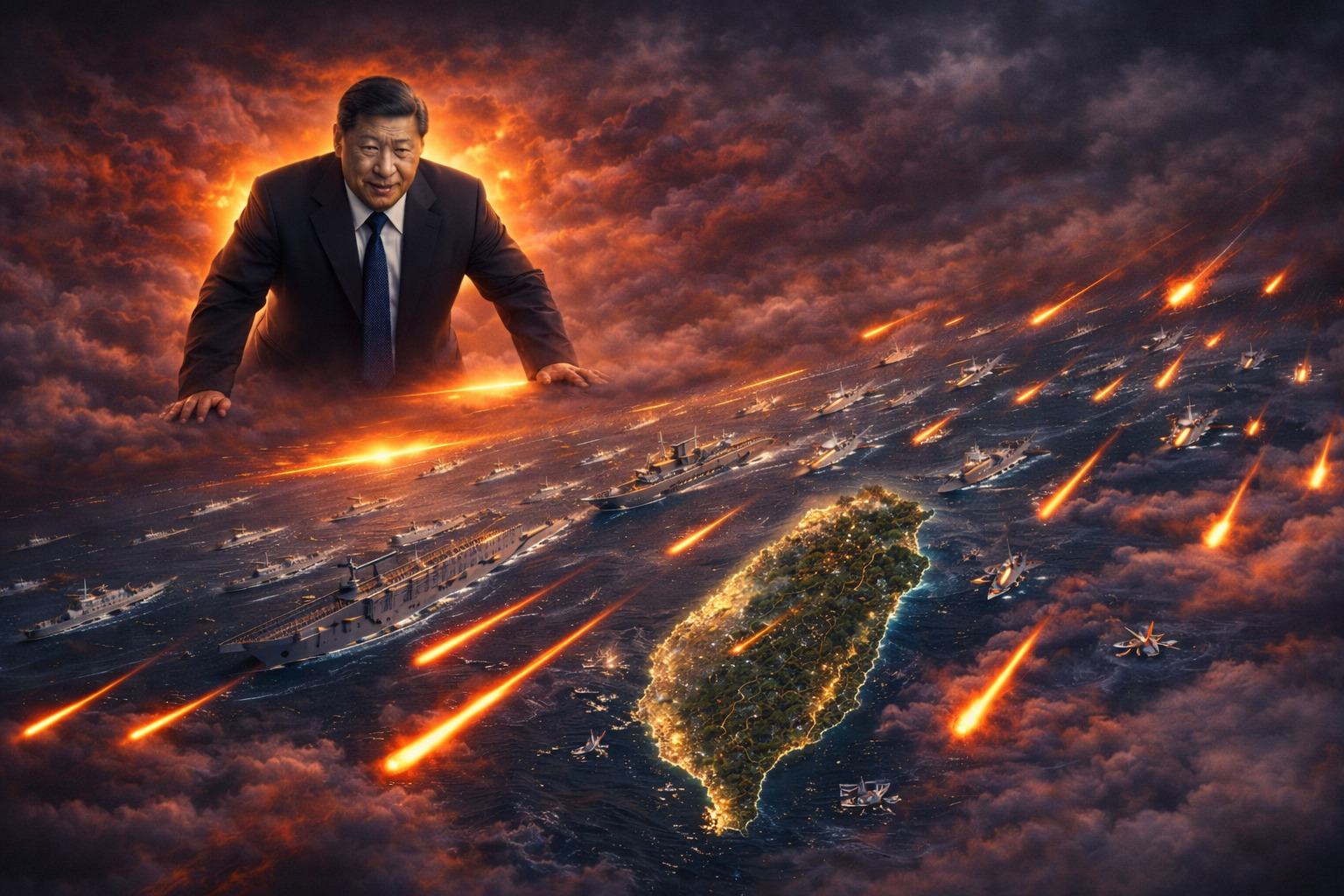 China Jalankan Latihan Ketenteraan Terbesar Sekitar Taiwan