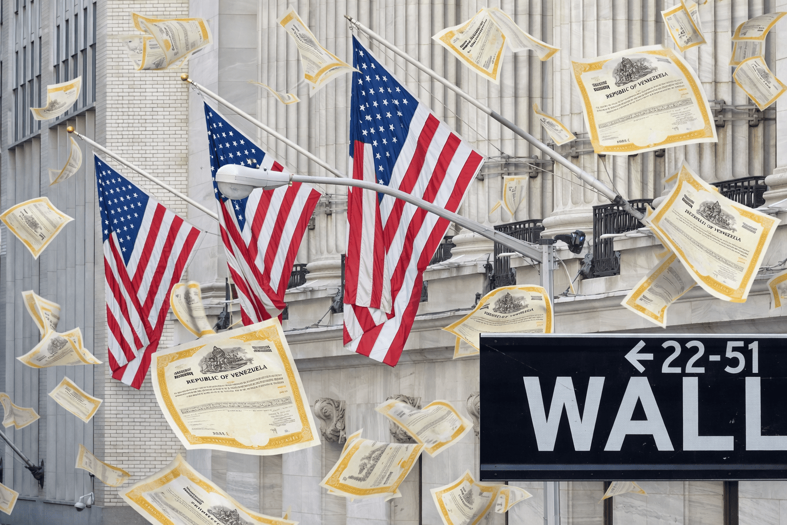 Bon Venezuela Paling Laris Di Wall Street Minggu Ini!