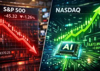 S&P 500 Ditutup Rendah, Saham AI Lonjakkan Nasdaq