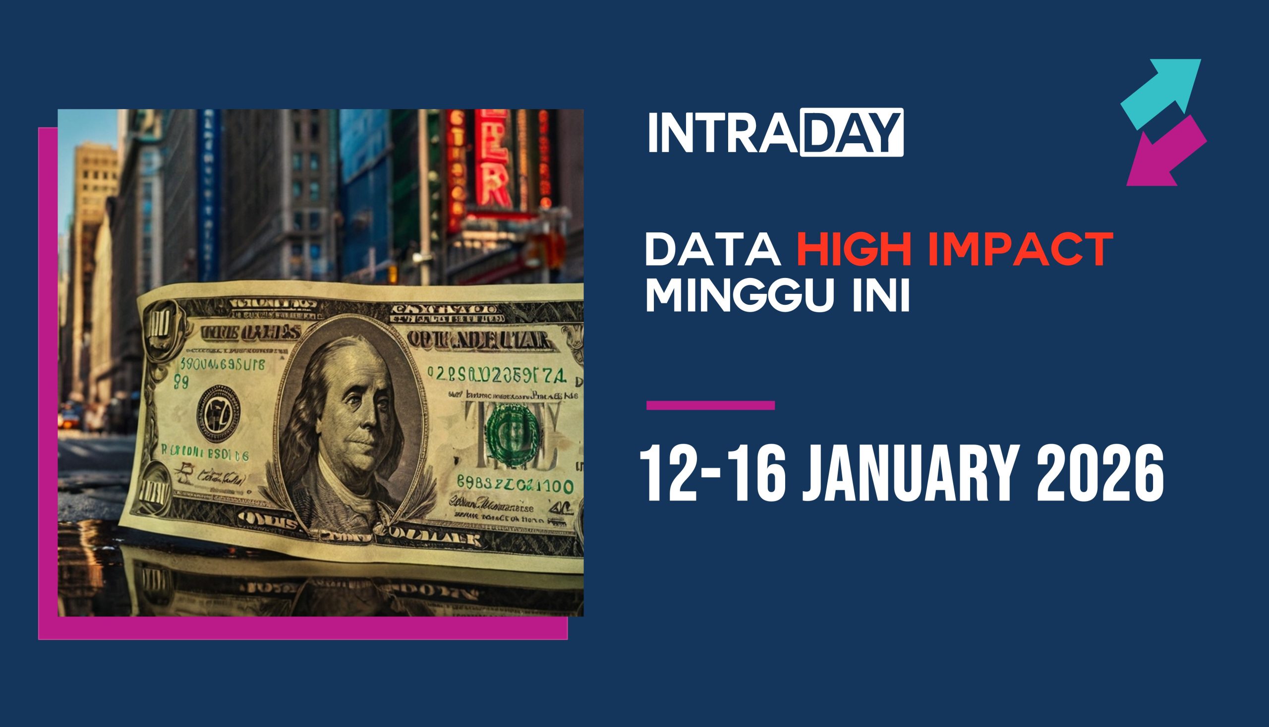 4 Data Ekonomi AS ‘High Impact’ Minggu Ini (12-16 Januari 2026)