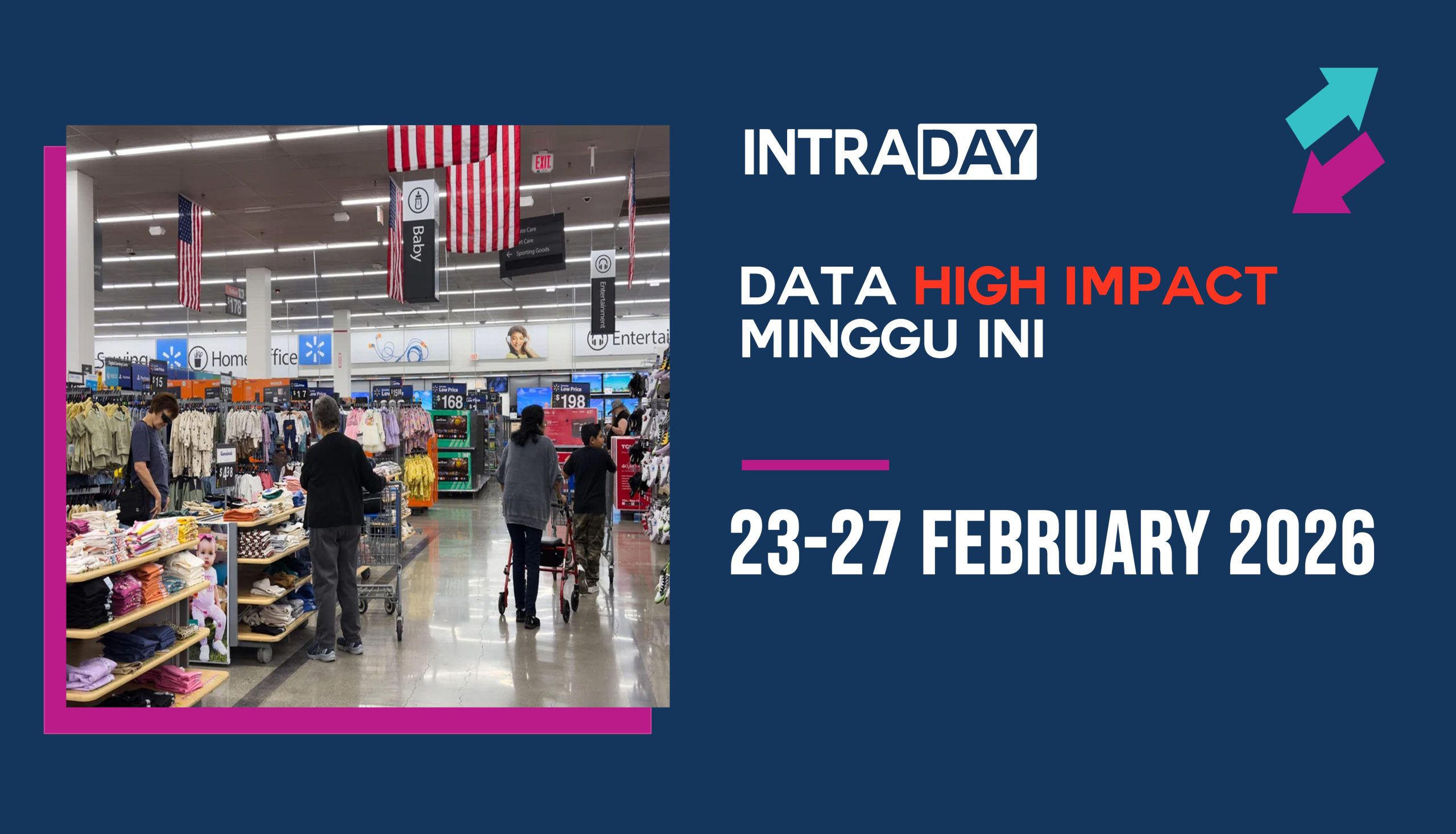 Minggu Berhati-Hati, Angka PCE Tumpuan Penting (23-27 Februari 2026)