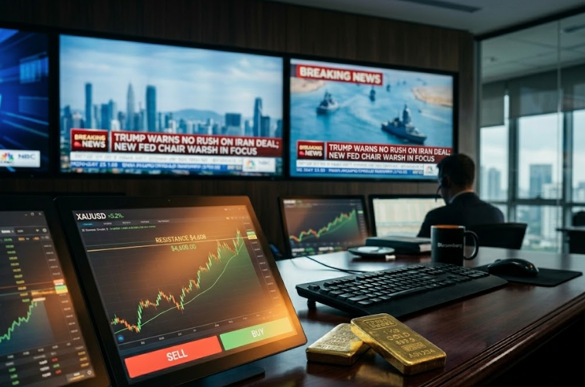 Ramalan Harga Emas XAUUSD: Emas Meroket Ke Paras $4,600 Trump Sekali Lagi Jual Harapan Damai