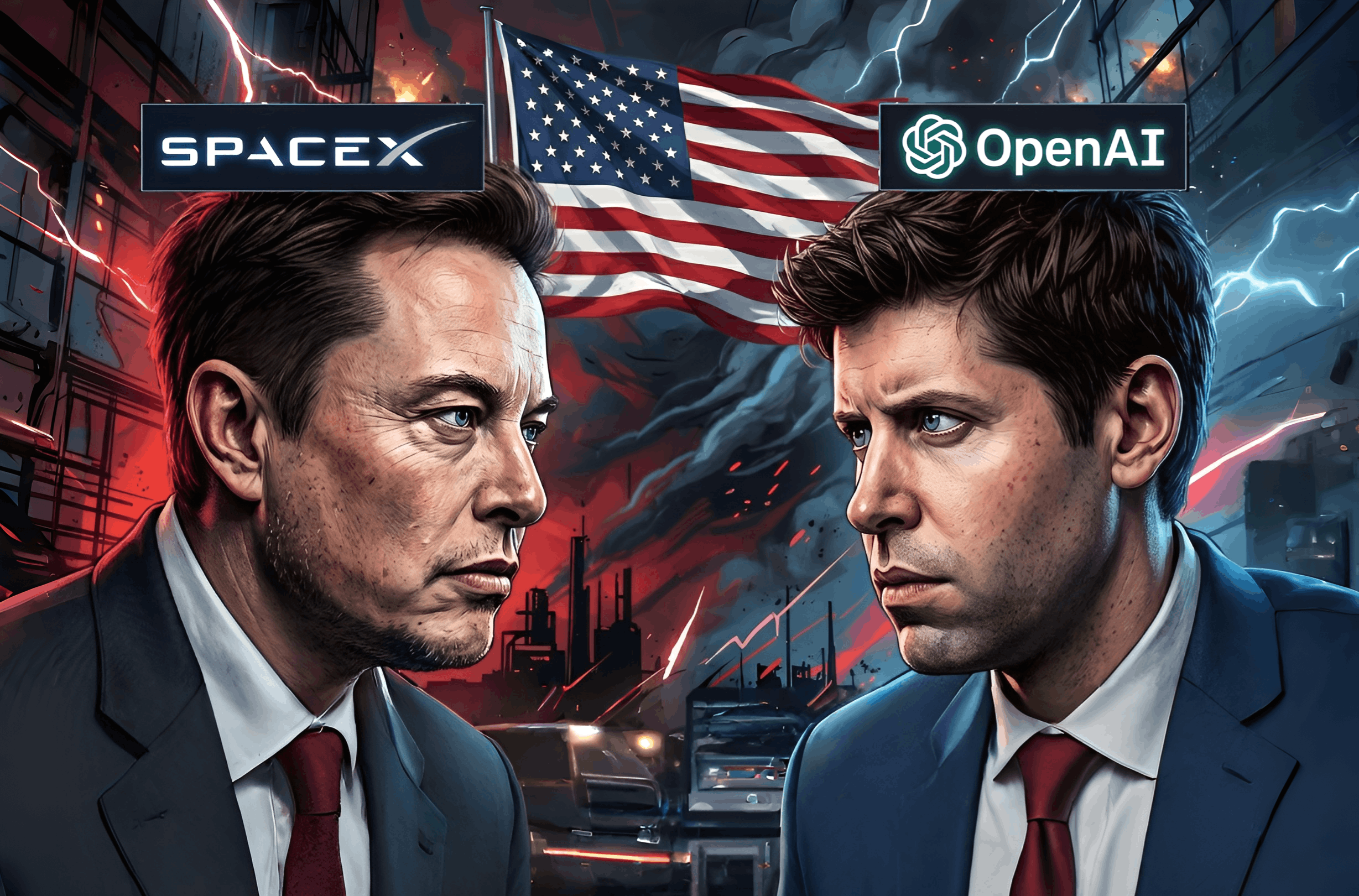 SpaceX & OpenAI Bakal Gegar Wall Street, Perang Sivil IPO Meletus!